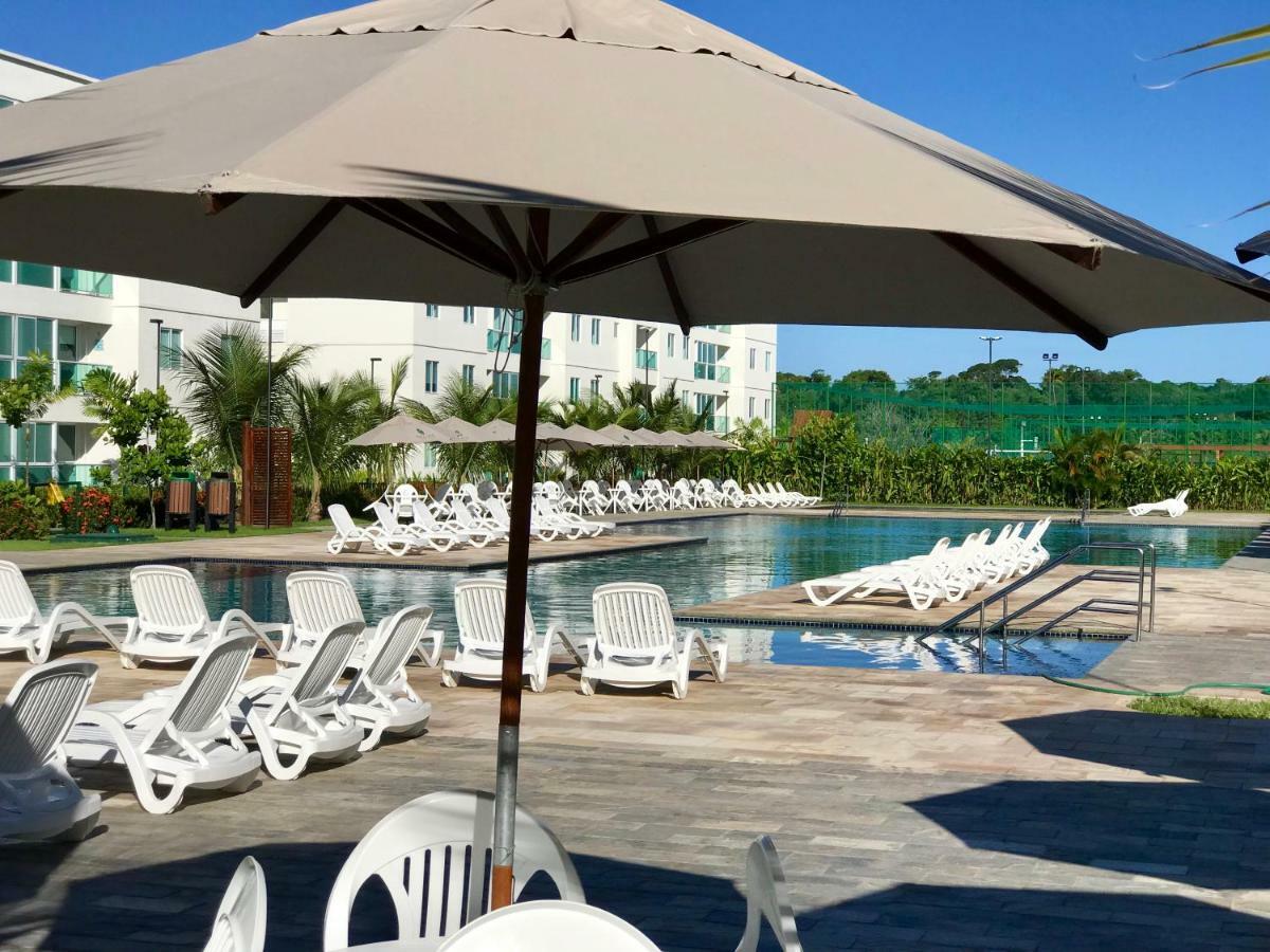 Flat Excelente Em Porto De Galinhas Palm Village Acqua Frente Para As Piscinas Exterior foto